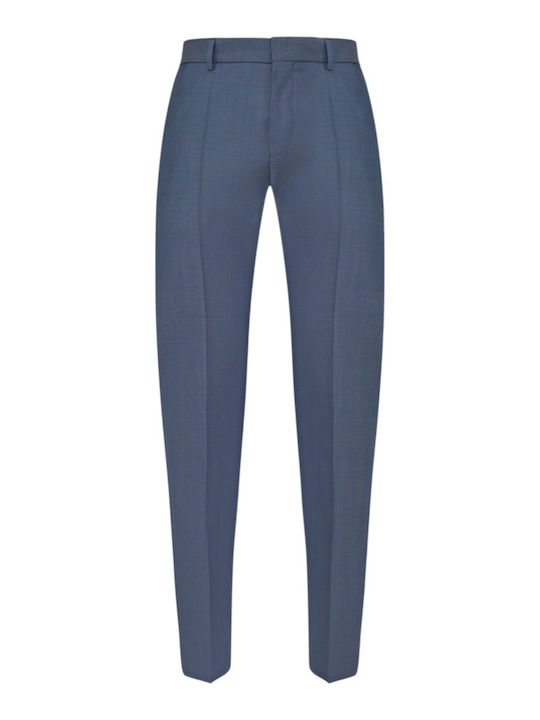 Boss H-genius Men's Suit Trousers in Slim Fit L...
