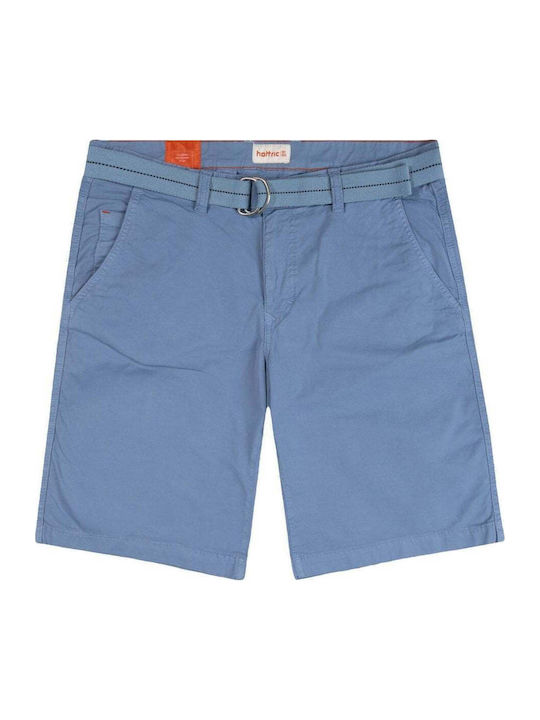 Hattric Men's Chino Shorts Light Blue