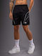 Sport Herren Shorts Schwarz/Weiß