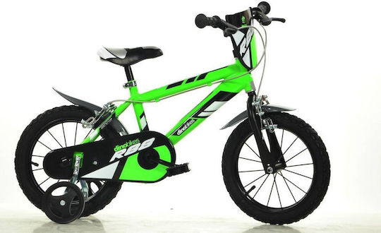 Dino Bikes 16" Детско Колело BMX Зелено