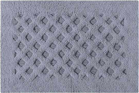 Guy Laroche Bath Mat Cotton Delhi 1127091126029 Titanium 70x120 cm