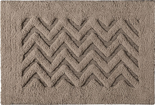 Guy Laroche Set Bath Mats Cotton Nepal 1127091126010 Taupe 40x60cm
