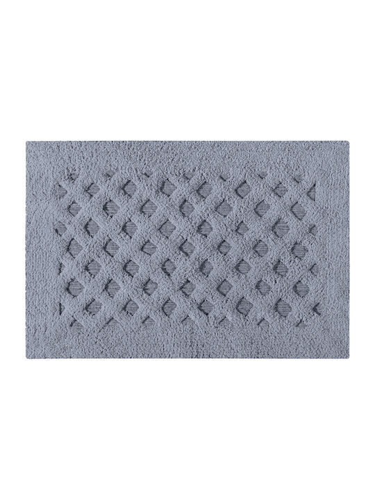 Guy Laroche Set Bath Mats Cotton Delhi 1127091126005 Titanium 40x60cm