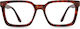 Nordic Vision Women Reading Glasses +1.00 In Transparent Colour