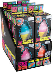 Schylling Needoh Nice Cream Cone Squishy Multicolour (Various Designs) 1pc