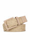 Elastische Damen Gürtel Tabac