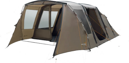 Easy Camp Kullen 6 Air Camping Tent Brown 3 Seasons for 6 People 600x380x200cm