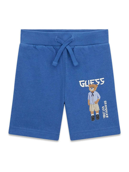 Guess Kids Fabric Active Blue Shorts Bermuda