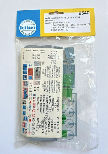 Kibri Modeling Figure Platform Extension Kit Items 9542 9544 9554 Ho 1:87 9540