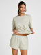 Hunkemöller Summer Women's Pyjama Set Green Jersey