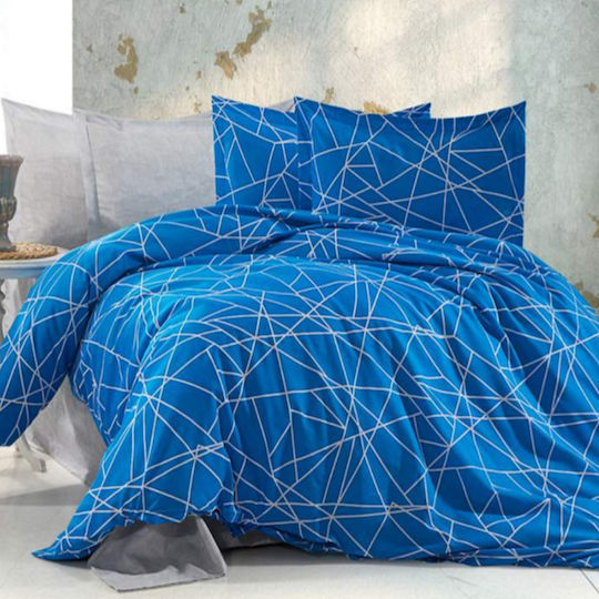 MayHome Σετ Σεντόνια King Size 280x240εκ. Γεωμετρικό (4τμχ)