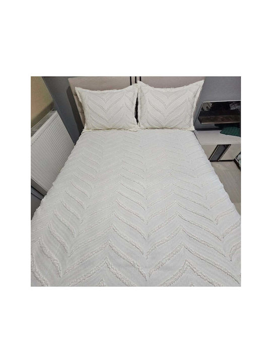 SteweHome Σετ Σεντόνια Υπέρδιπλα 250x260εκ. Μπεζ (4τμχ)