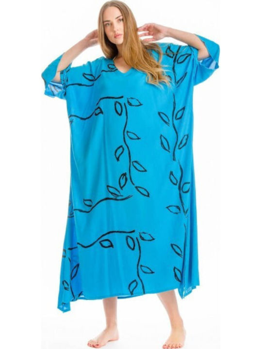 Rima Beachwear Γυναικείο Μακρύ Καφτάνι Παραλίας...