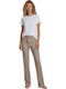 Pink Label Women's Beachwear Pants in Beige Colour