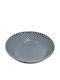 Bordallo Pinheiro Suppe Keramik Grau Servierplatte 21cm