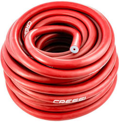 Cressi Pure Rubber Band Roll 3m Red Ø 14 Λάστιχo