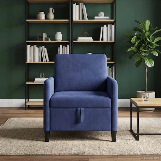 Blue Armchair 72x78x87cm