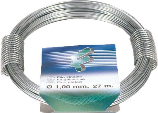 Cresman Galvanisiertes Draht 1,0mm x 27m Pflanzenstützen & Bindematerial
