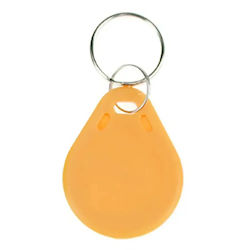 125khz Rfid Tag Μπρελόκ Ανθεκτικό Πλαστικό Κίτρινο