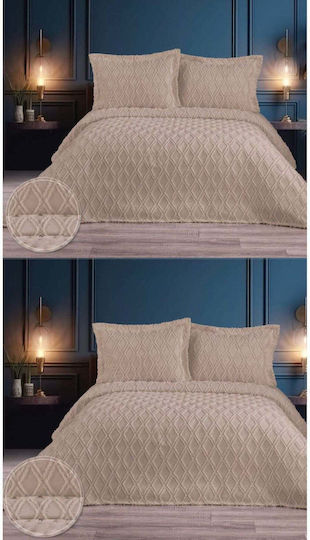 SteweHome Σετ King Size 260x260cm Καφέ