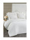 SteweHome Σετ Παπλωματοθήκη Βαμβακερή 200x220cm Διπλή με 2 Μαξιλαροθήκες Κρεμ