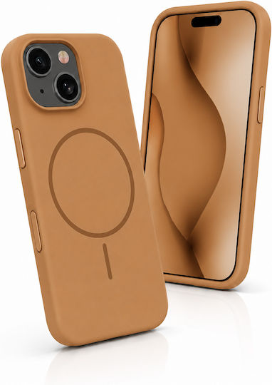 Silicone Thin Mag Case Iphone 17 Pro Max 6 9" Caramel