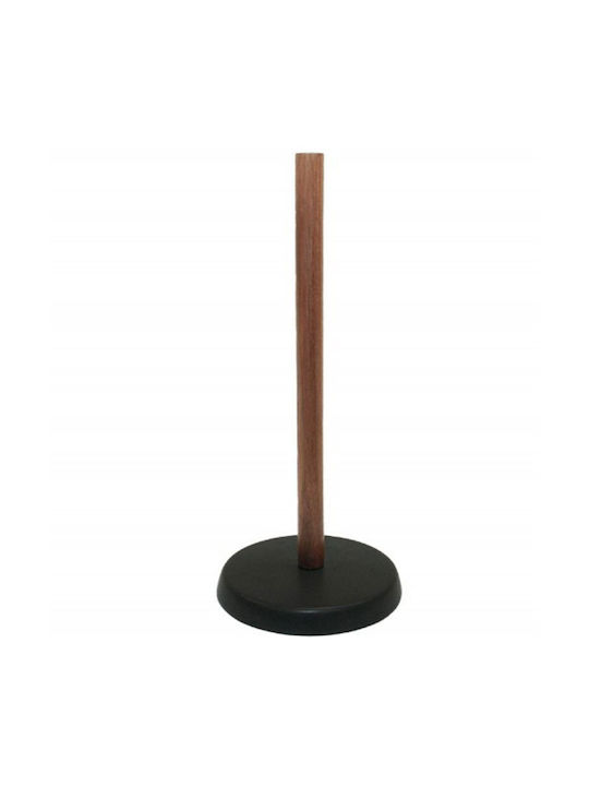 Andrea House Ceramic Black Paper Towel Holder 14x14x33.5cm CC26100