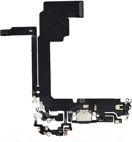 Καλωδιοταινία Φόρτισης Apple Iphone 15 Pro Max Black Titanium Pulled