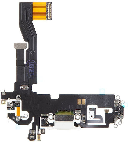 Καλωδιοταινία Φόρτισης Apple Iphone 12 Pro Max Silver Pulled
