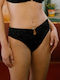 Bikini Slip Negru