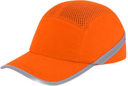 Καπέλο Τζόκευ Ασφαλείας Bwolf Trivor Orange Hv