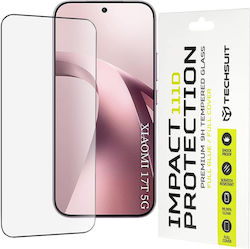 Techsuit Full Face Tempered Glass 0.33mm Μαύρο (Xiaomi 17T) Techsuit Full Face Tempered Glass 0.33mm Μαύρο (Xiaomi 17T)