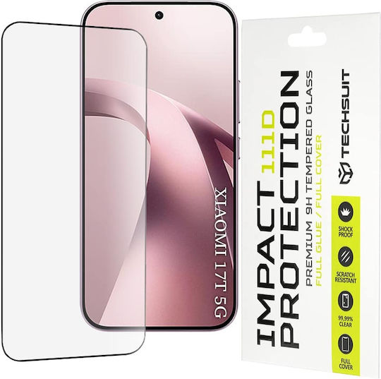 Techsuit 0.33mm Full Glue Full Face Tempered Glass (Xiaomi 17T)