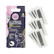 Cosmi Italia Hair Removal Wax Strips For Face For Sensitive Skin 12 Pieces