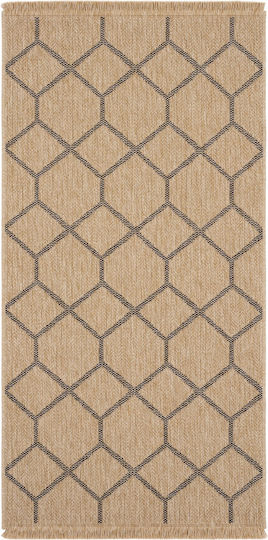 SteweHome Kitchen Runner Mat with Non-Slip Backing Boho 80x200cm