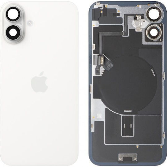 Apple iPhone 16 Plus Rückseite Batteriedeckel Weiß Hochwertig