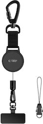 Ιμάντας Ασφαλείας Κινητού Tech-protect Urbanloop Anti-theft Black