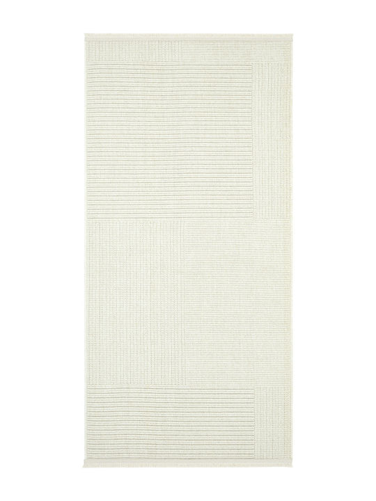 SteweHome Rectangular Kitchen Mat Waterproof wi...