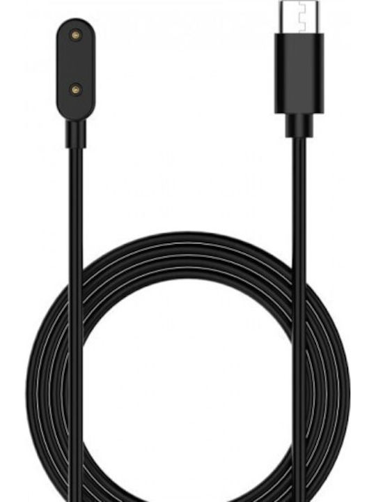 Cablu Încărcare Usb Type C Încărcător pentru Huawei Band 11 Negru