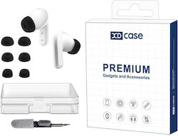 Redmi Buds 6 Pro 5 Pro 5 Xdcase 3 Чифта Силиконови Резервни Вложки За Слушалки Размер S M L Четка За Почистване Случаен Черен Redmi Buds 6 Pro 5 Pro 5 Xdcase 3 Чифта Силиконови Резервни Вложки За Слушалки Размер S M L Четка За Почистване Случаен Черен