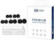 Airpods Pro 3 Xdcase 5 Ζεύγη Ανταλλακτικών Ακουστικών Σιλικόνης Μέγεθος L M S Xs Xxs Μαύρο