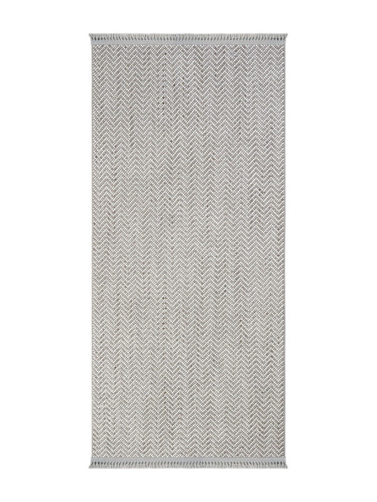 SteweHome Rectangular Kitchen Mat Gray 100x150cm