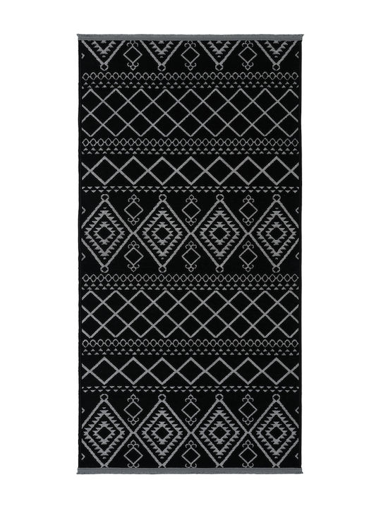 SteweHome Kitchen Mat Runner Black 80x150cm