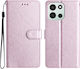 Open Book Synthetic Leather / Silicone Purple (OnePlus Nord 6)