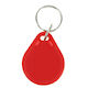 13.56mhz Mifare Tag Durable Plastic Red Key Fob