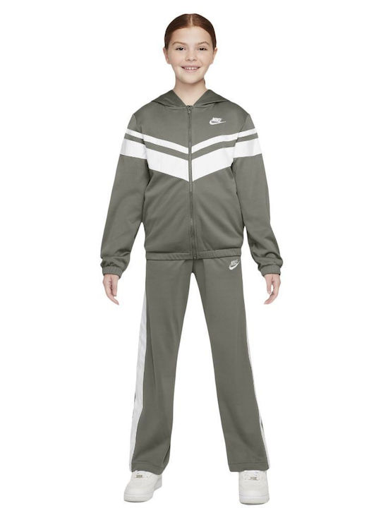Nike Set Trening Dri-Fit Verde Pentru Copii