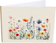 Guest Book Wishes 21x28cm 78 Pages Stain Cover Ecru Wildflowers