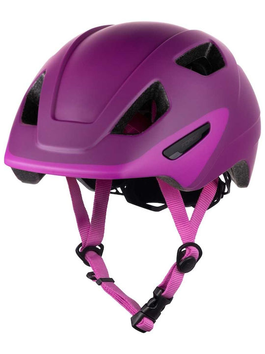 Force Kinderfahrrad- / Rollerhelm für Kinder City Lila