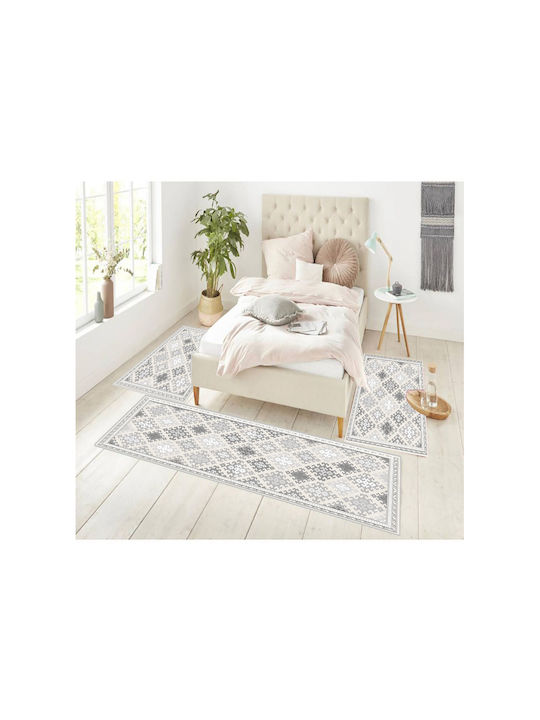 SteweHome Modern Bedroom Rug Sets Stewehome STE-028343-V63406-213556 3 Pieces