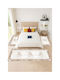 SteweHome Modern Bedroom Rug Sets Grey And Blue STE-028353-V63433-213583 3 Pieces